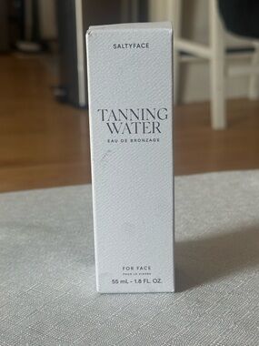 Saltyface Tanning Water Medium to Dark 55ml Face Self Tanner New in Box